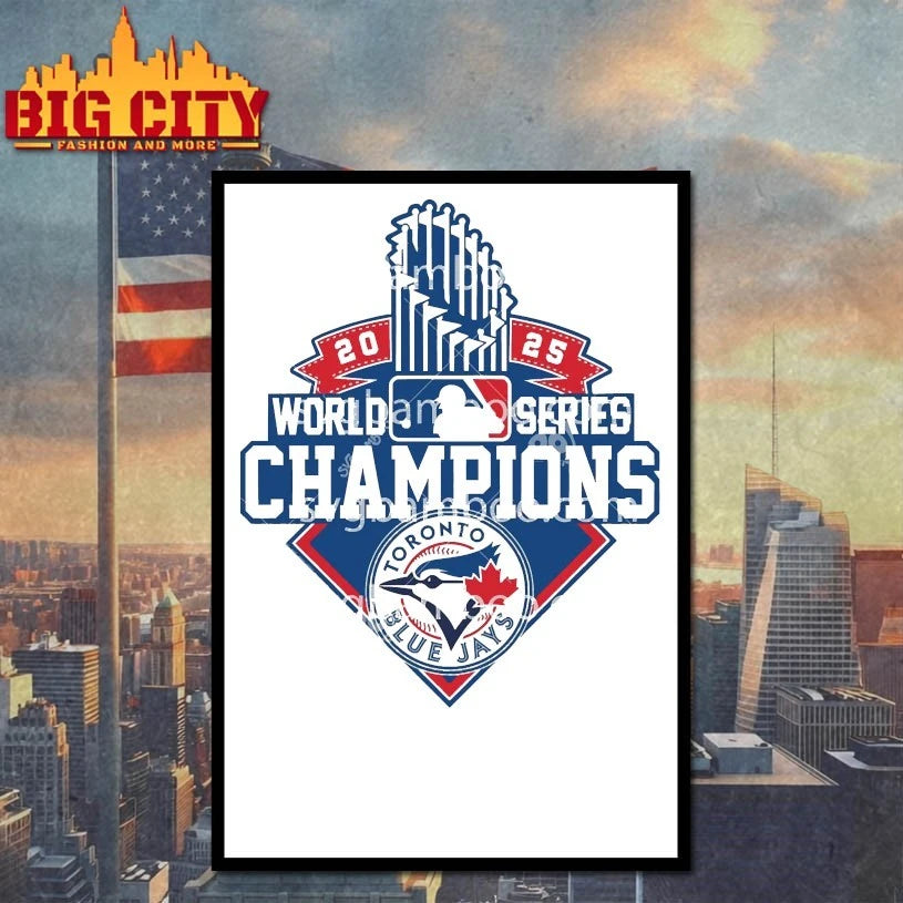MLB World Series 2025 Toronto Blue Jays Champions Logo shirts