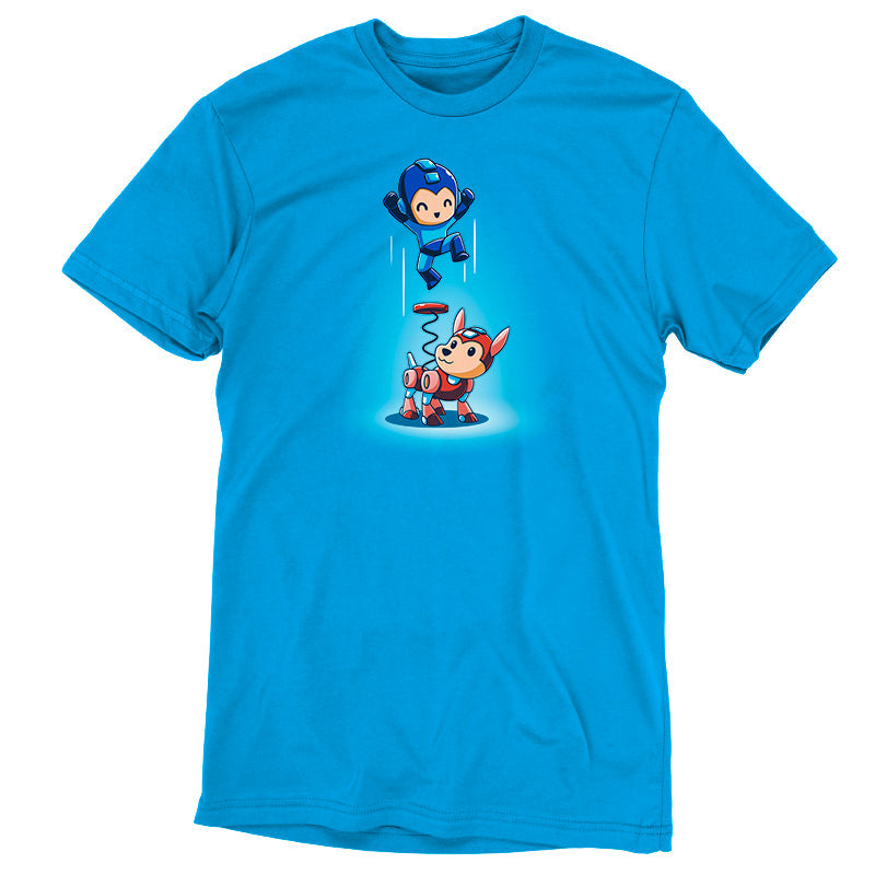 Mega Man and Rush Coil