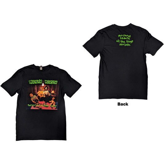Marilyn Manson T-Shirt: American Family (Back Print)