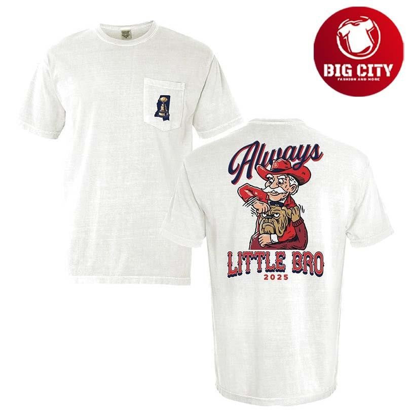 MS Always Little Bro 2025 Two Sided Shirt