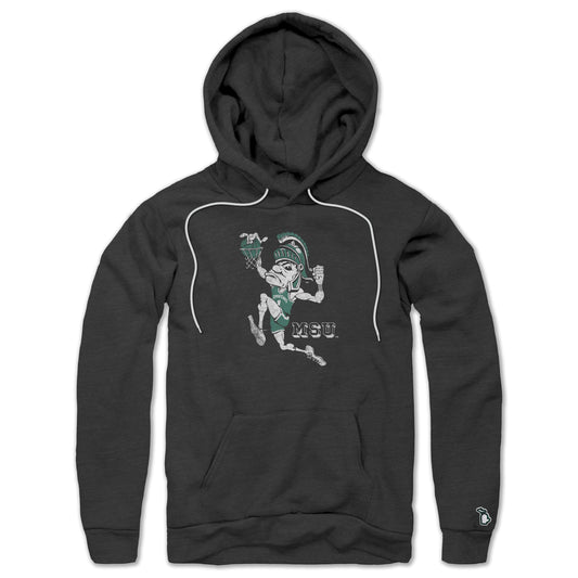 MSU - SPARTY BASKETBALL ALL SEASON HOODIE (UNISEX)