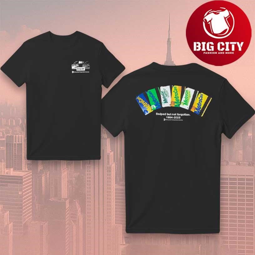 MTA Metrocard In Memoriam Two Sided Shirt