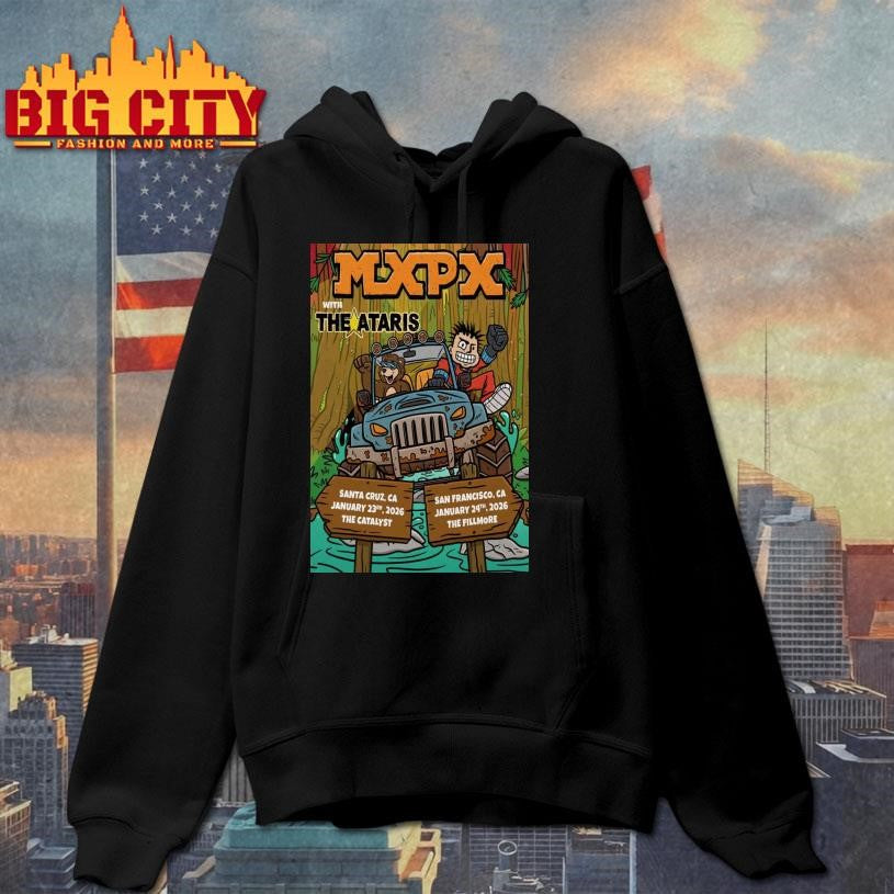 MXPX California January 23-24 2026 Poster Shirt