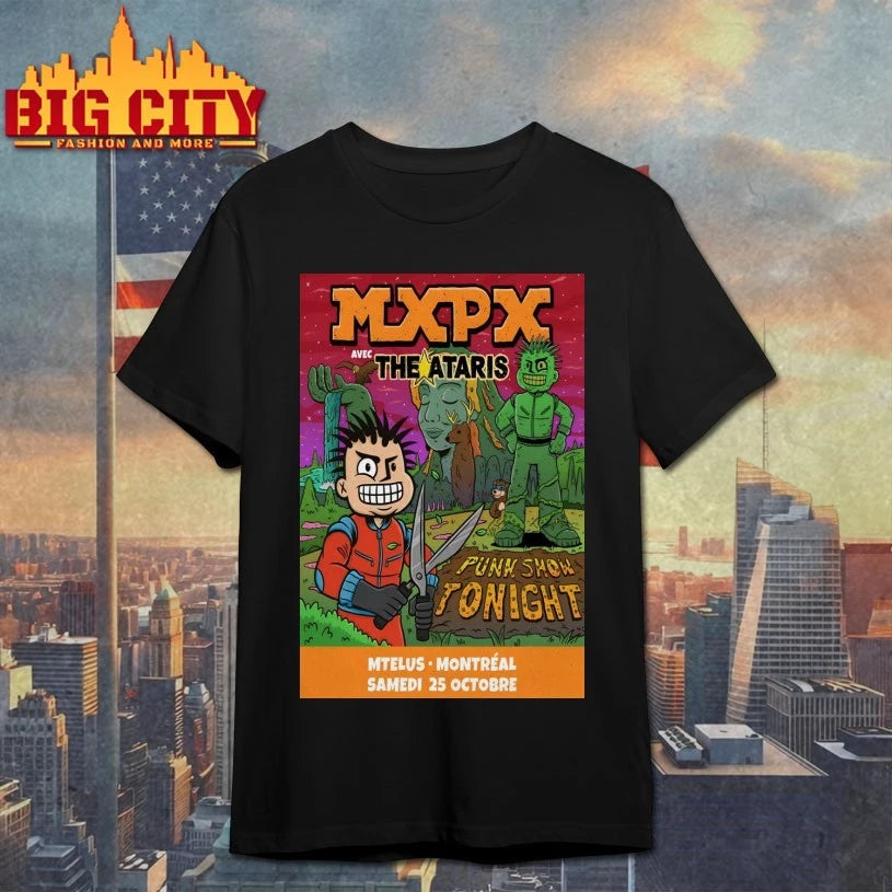 MXPX Oct 25 2025 MTELUS in Montreal Poster Shirt