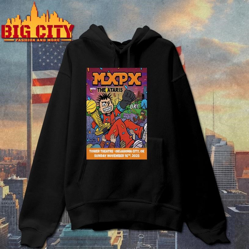 MXPX Oklahoma City OK November 16 2025 Poster Shirt