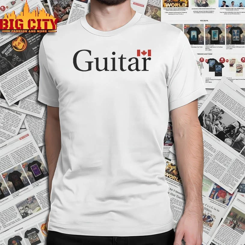 Mac DeMarco Guitar Canada flag shirt