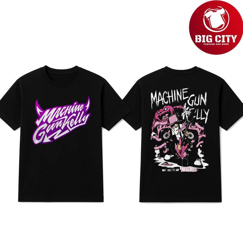 Machine Gun Kelly Lost Americana Tour 2025 Australia MGK Two Sided Shirt