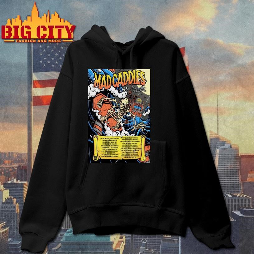 Mad Caddies EU Tour 2026 Poster Shirt