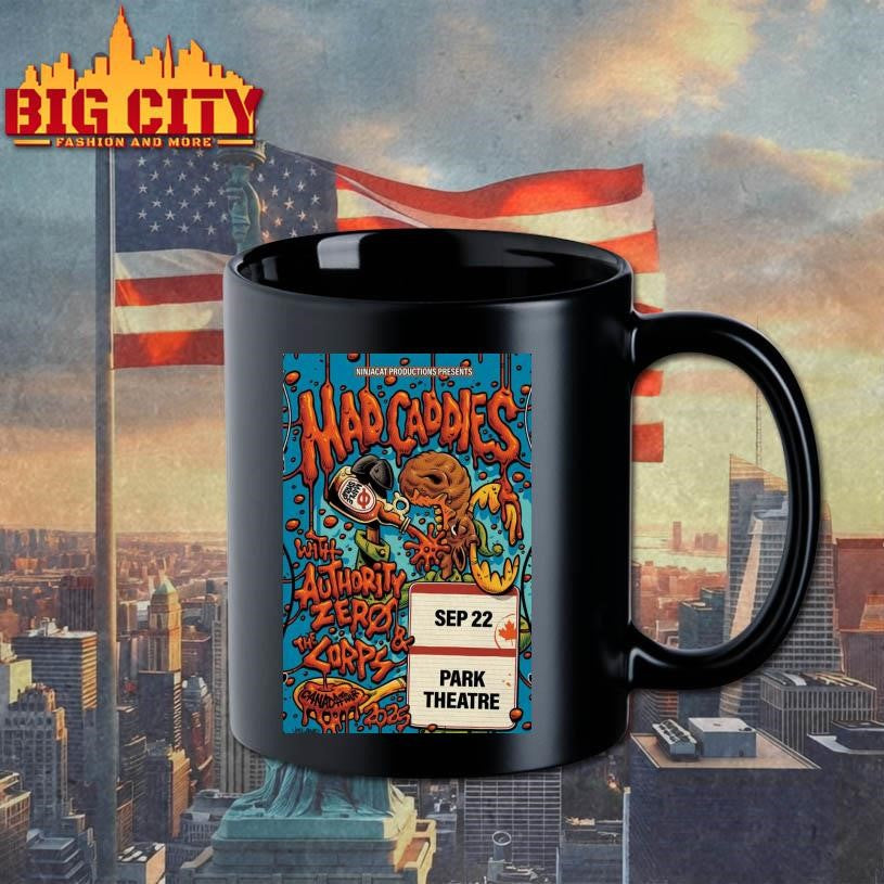 Mad Caddies Fall Tour 2025 Winnipeg, MB, Canada Poster New Shirt