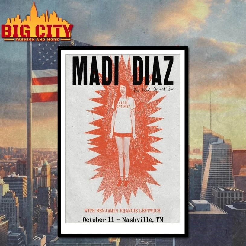 Madi Diaz At The Basement East On Oct 11 2025 Poster Shirt
