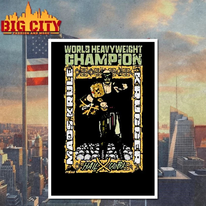 Mads Krule Krugger world heavyweight Champion shirts