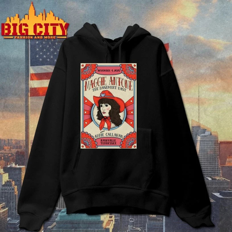 Maggie Antone Nov 4 2025 The Basement East In Nashville TN Poster shirt