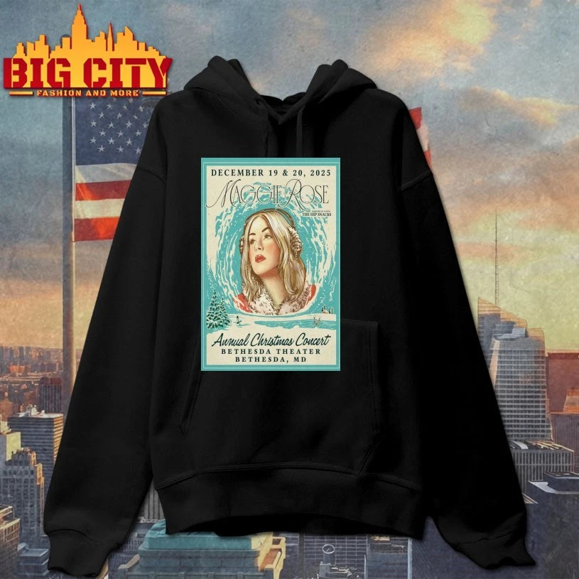 Maggie Rose Dec 19 &amp; 20, 2025 Bethesda Theater. Bethesda, MD Poster Shirts