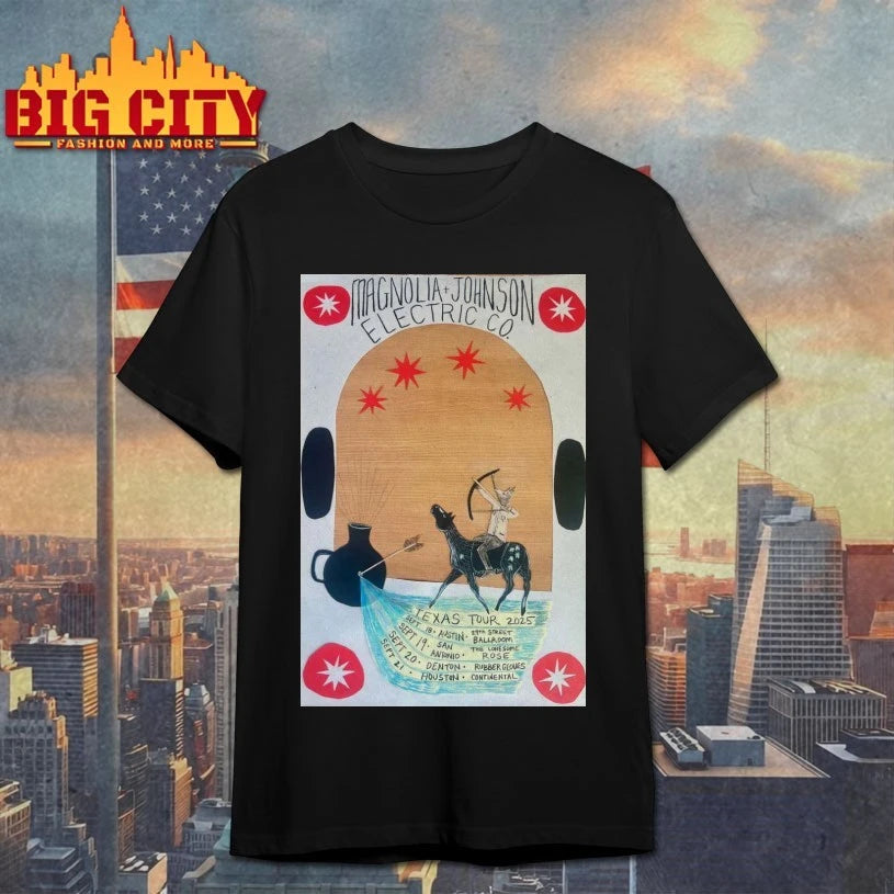 Magnolia + Johnson CO. Texas Tour 2025 Poster Shirts