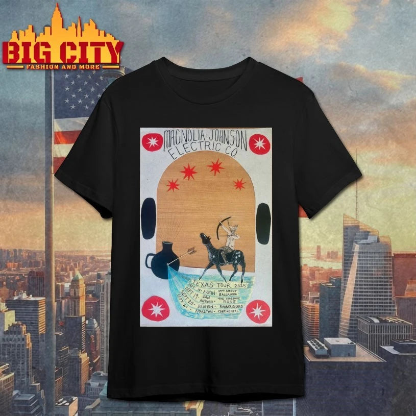 Magnolia + Johnson Texas Tour 2025 Poster Shirt