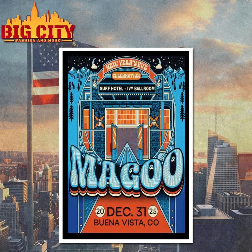 Magoo Buena Vista, CO Tour Dec 2025 Poster Shirt