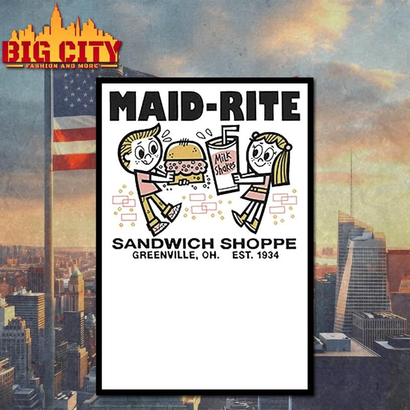 Maid-Rite Milk Shakes The Better Sister Chloe Taylor Shirt
