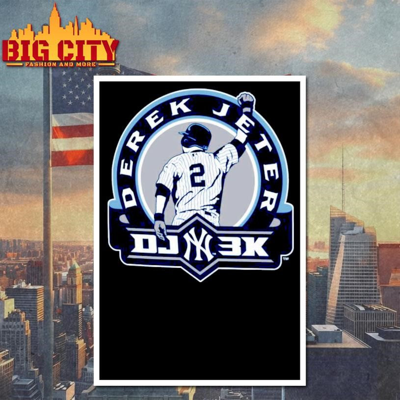 Majestic Derek Jeter New York Yankees #2 Toddler 3000 Hits shirt