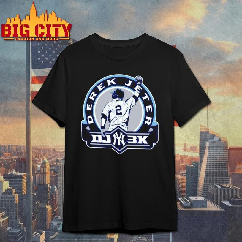 Majestic Derek Jeter New York Yankees #2 Toddler 3000 Hits shirt
