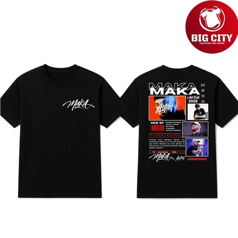 Maka Aura Tour 2025 Two Sided Shirt
