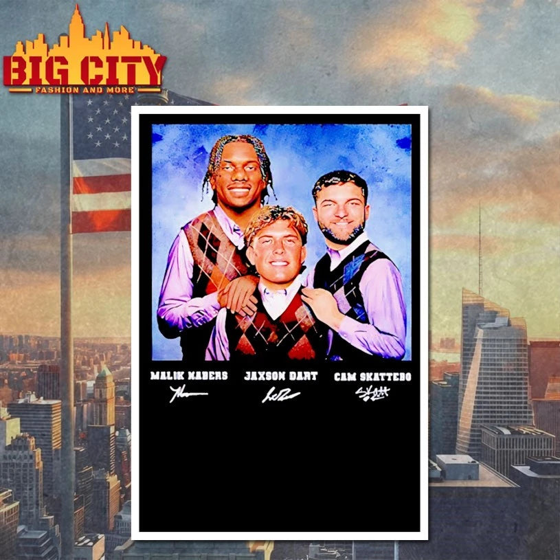 Malik Kaders Jaxson Dart Cam Skattebo Step Brothers shirt
