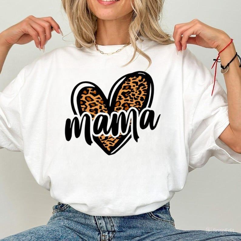 Mama Leopard Shirt,Mini Leopard Shirt,Mama_s Girl Shirt,Leopard Mama Shirt,Leopard Mini Shirt,Mama Mini Matching Shirt,Mother Day Shirtstyle{n002}2