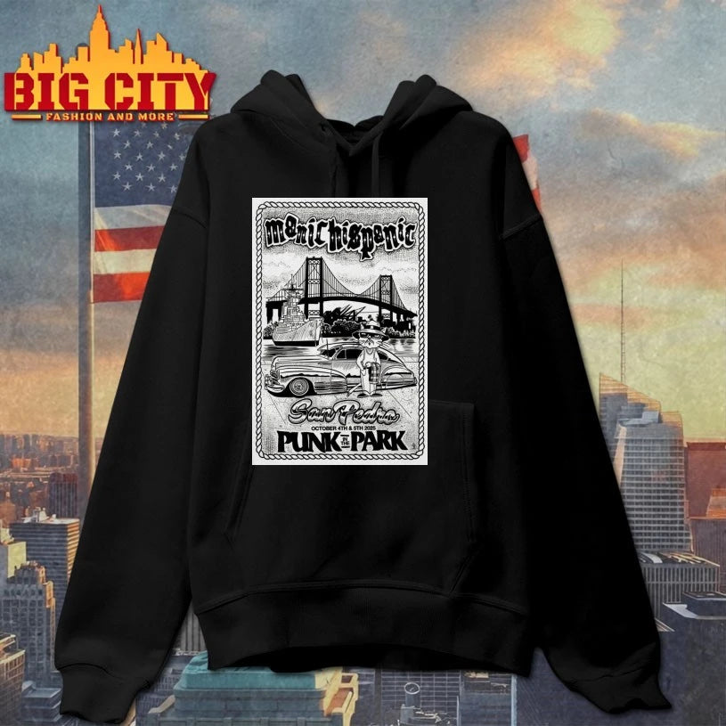 Manic Hispanic October 4-5 2025 Punk In The Park LA Poster shirt