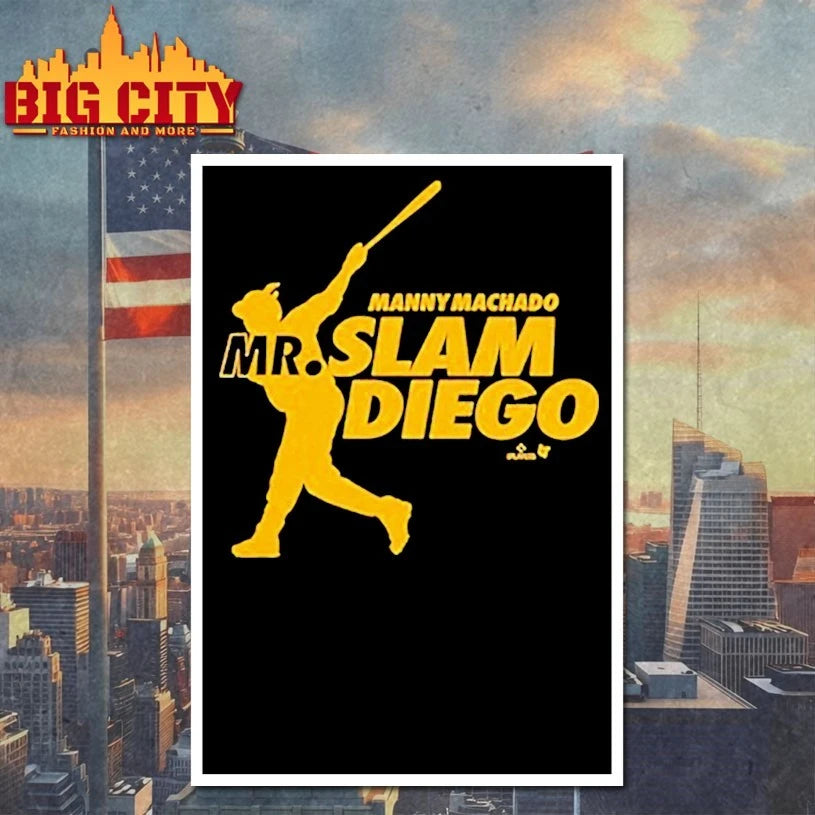 Manny Machado Mr. Slam Diego Shirt