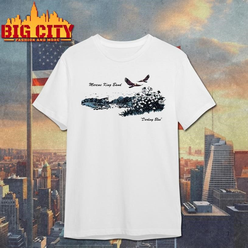 Marcus King Band Blue Design Shirt