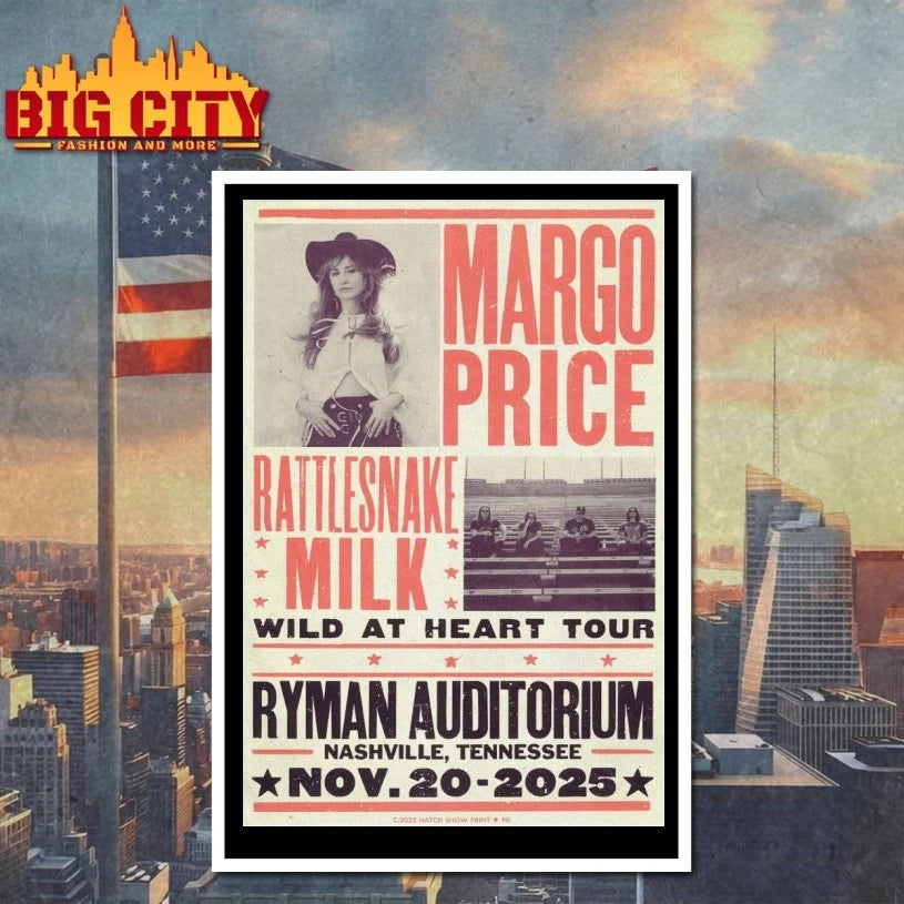 Margo Price In Nashville TN On Nov 20 2025 Poster shirt