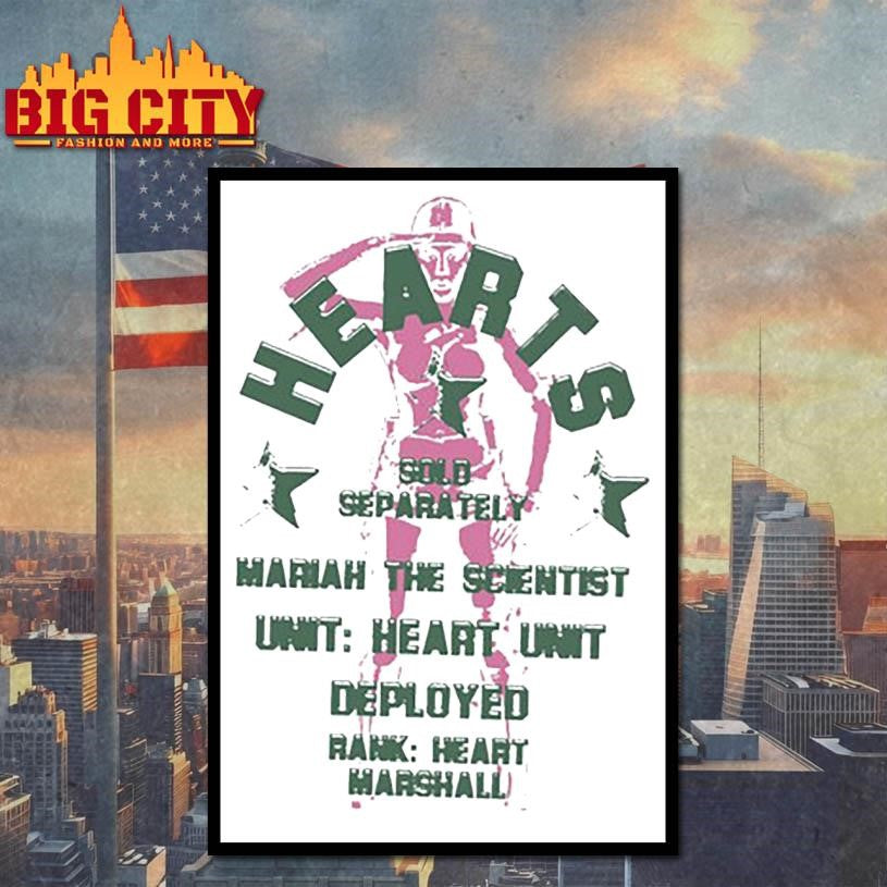 Mariah The Scientist 2025 Hearts Emblem shirt