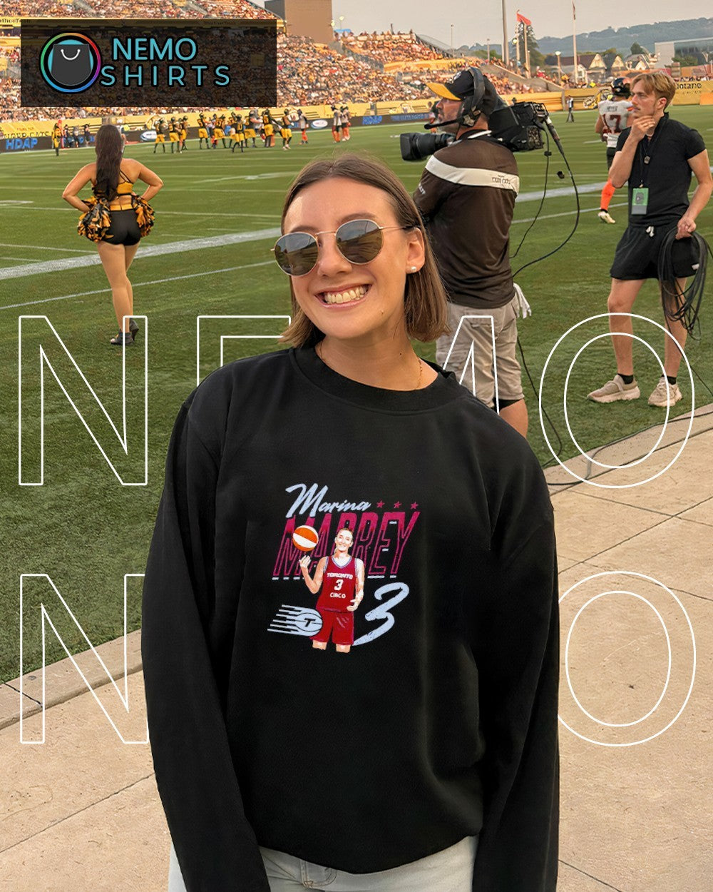 Marina Mabrey Toronto Tempo player name shirt