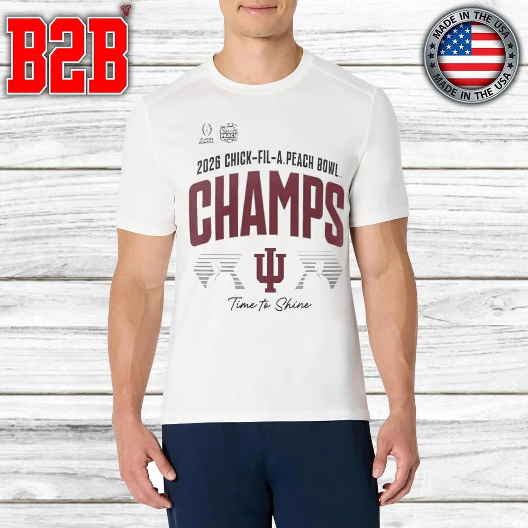 Mark Cuban Hoosiers 2026 Chick fil A Peach Bowl Champs Shirt
