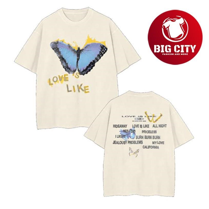 Maroon5 Love Is Like 2025 Tour Two Sided Shirt