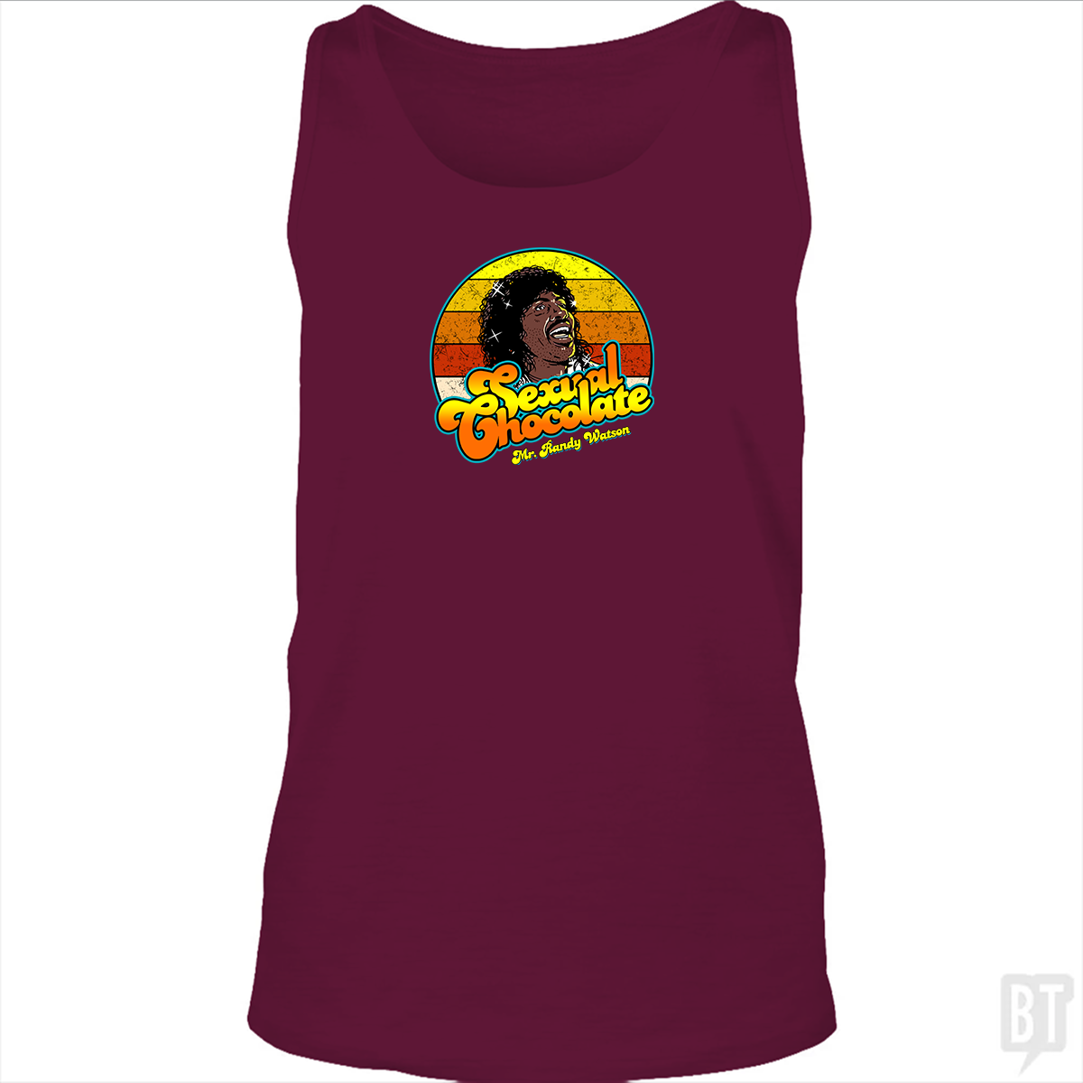 Randy Watson Sexual Chocolate Retro Tank Top