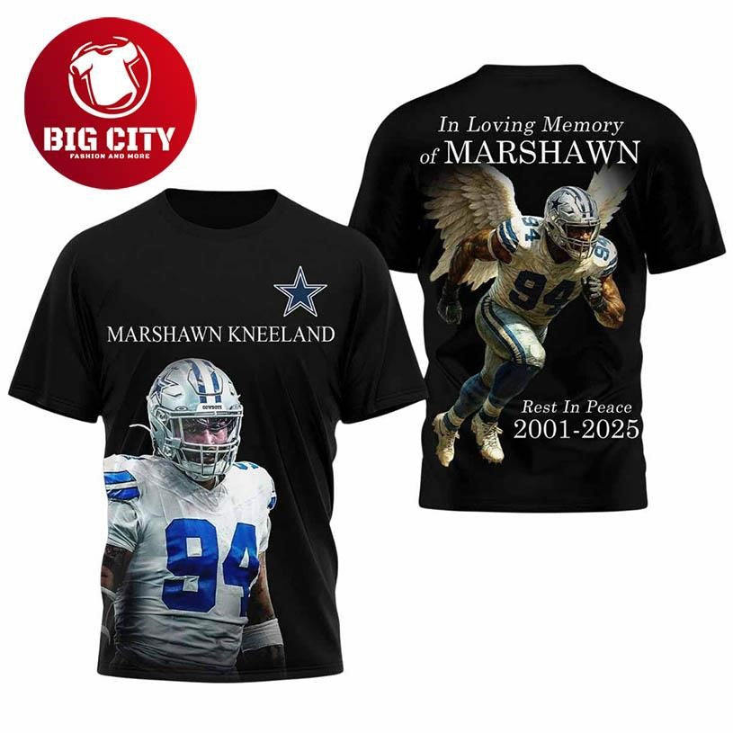 Marshawn Kneeland Rest In Peace 2001-2025 Two Sided Shirt