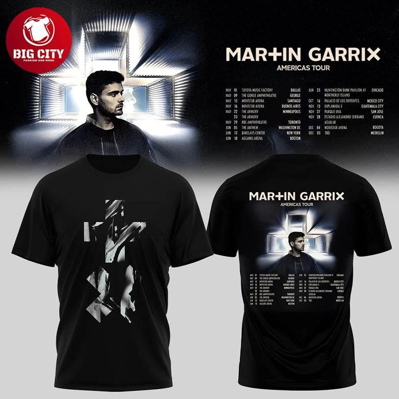 Martin Garrix Americas Tour 2026 Limited Two Sided Shirt