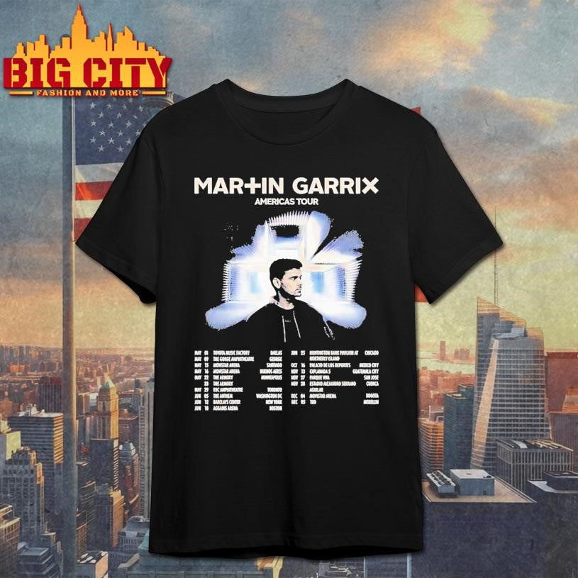 Martin Garrix Americas Tour North And South America 2026 Dates Shirt