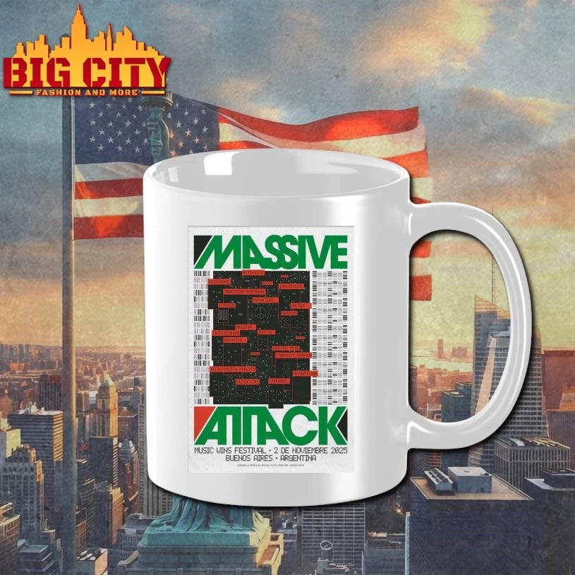 Massive Attack Music Wins Festival On Nov 2 2025 2025 Poster shirt