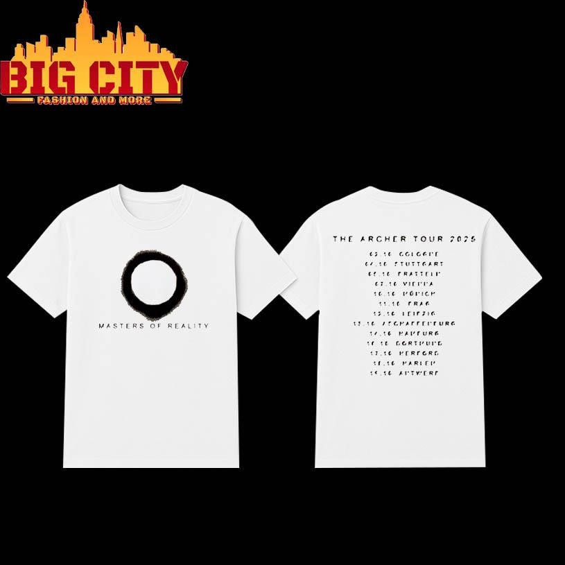 Masters Of Reality Eclipse Tour 2025 Two Sided Shirt