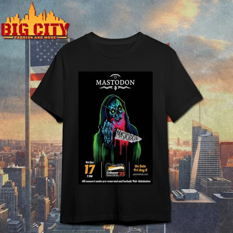 Mastodon Tour The Arizona State Fairgrounds 2025 Poster Shirt