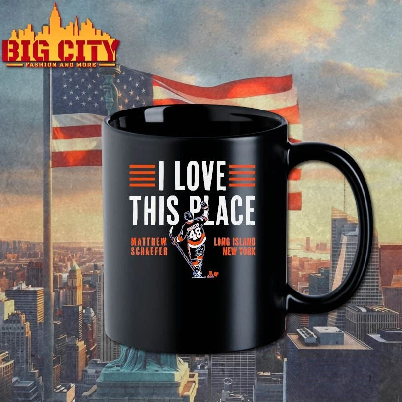 Matthew Schaefer I Love This Place Long Island New York shirts