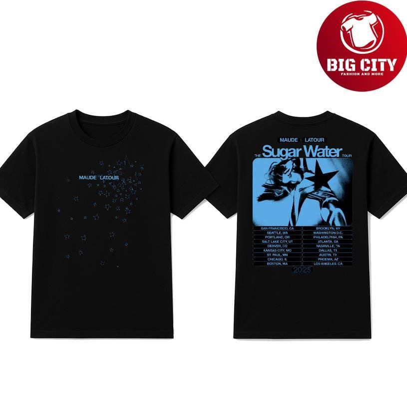 Maude Latour Sugar Water Tour Two Sided Shirt