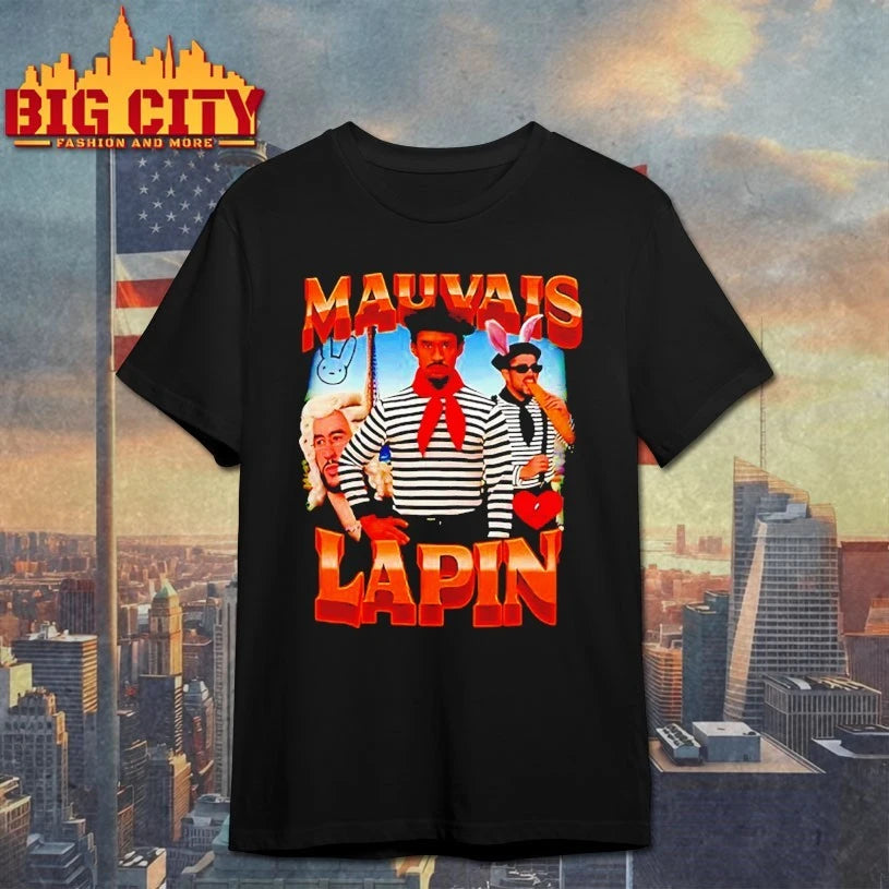 Mauvais Lapin Bad Bunny Graphic shirt