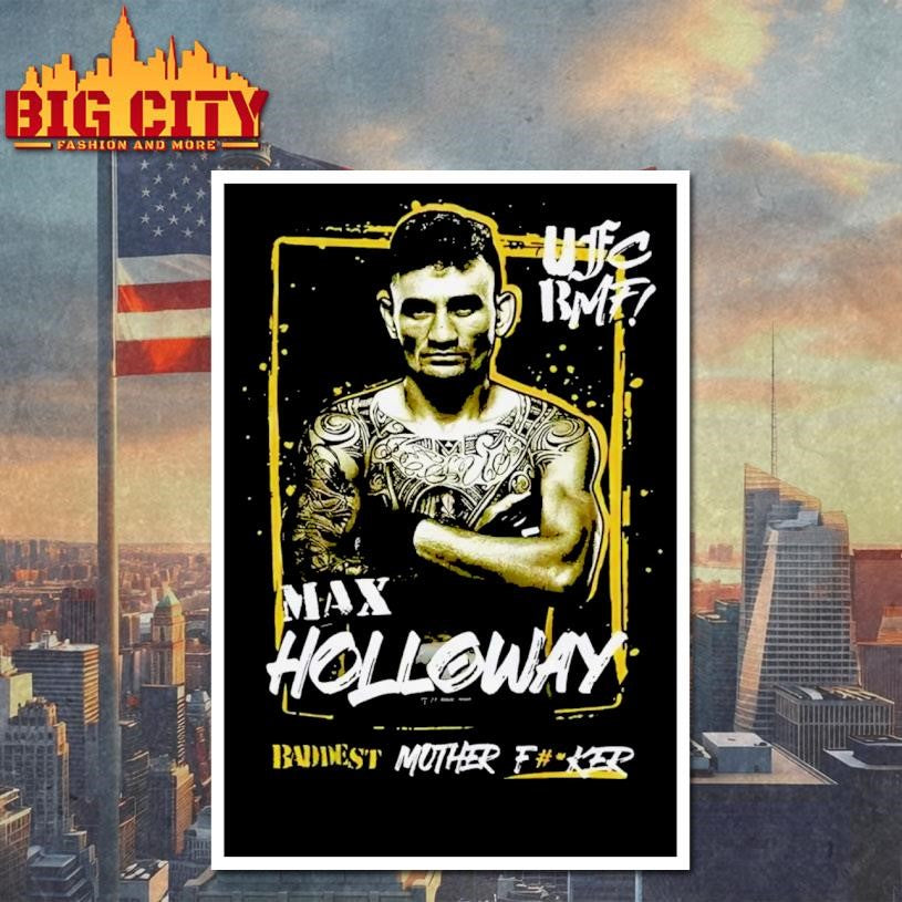Max Holloway UFC 300 BMF Championship Shirt