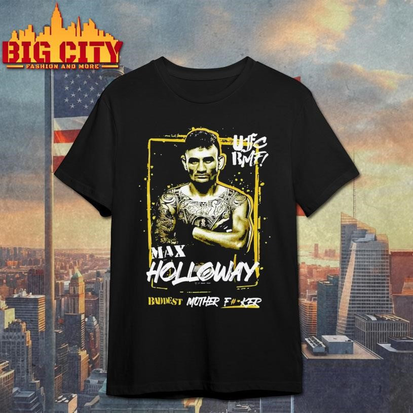 Max Holloway UFC 300 BMF Championship Shirt