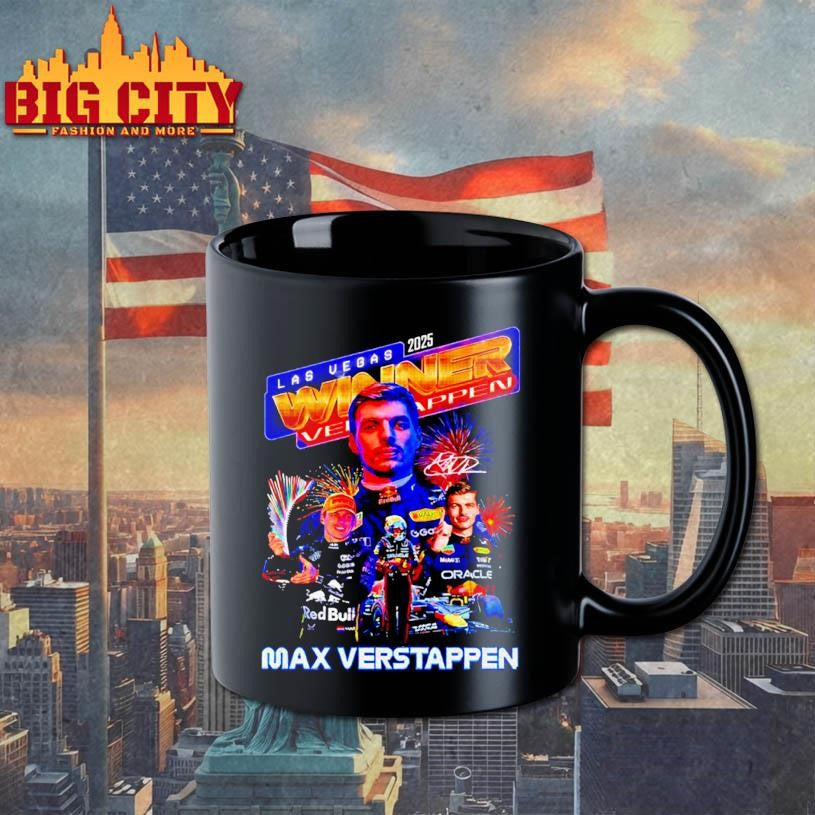 Max Verstappen 2025 Las Vegas Winner Verstappen Shirt