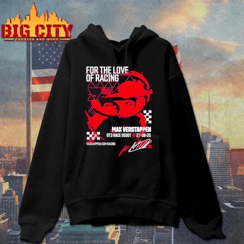 Max Verstappen Gt3 Race Debut Sep 27 2025 Event Shirt