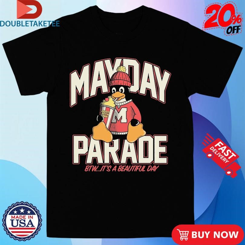 Mayday Parade BTW It’s A Beautiful Day Cherry Lemonade Railroad Saddest Taste In Town T-shirts
