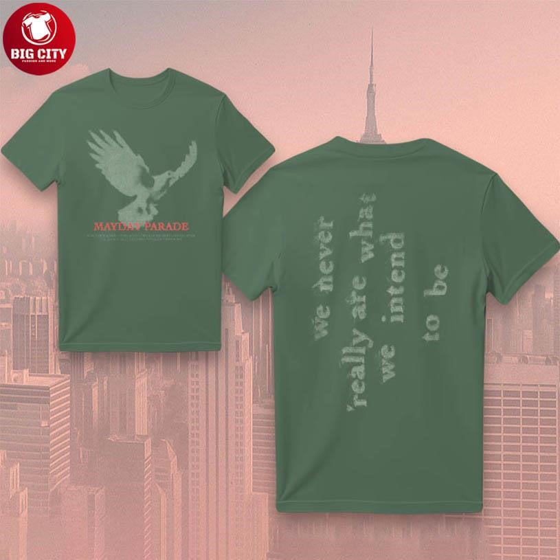 Mayday Parade Dove Holiday 2025 Two Sided Shirt